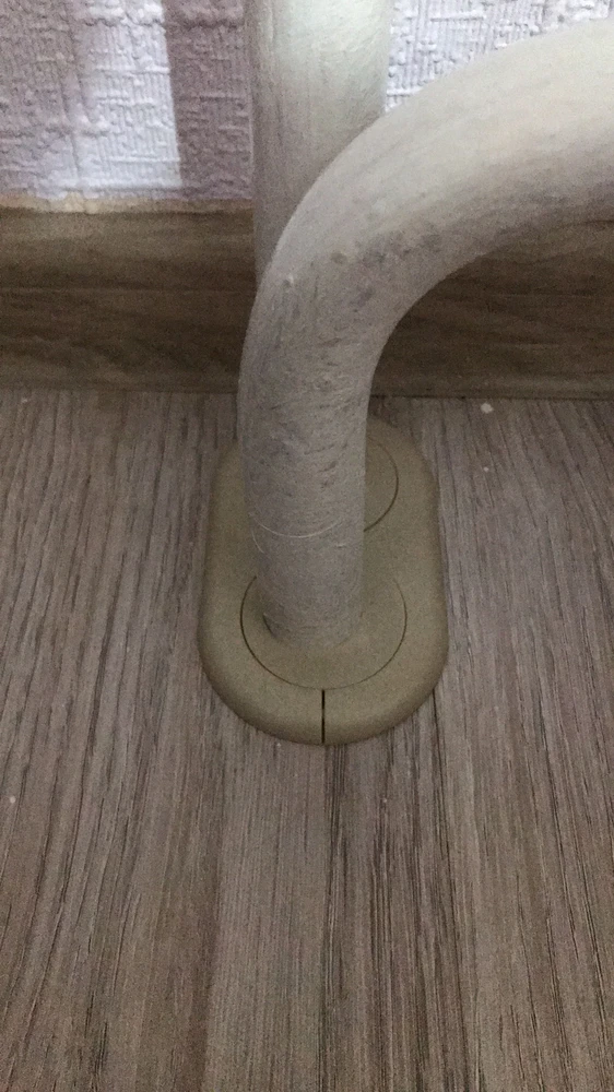 Двойной обвод для труб ПВХ d20 Бежевый