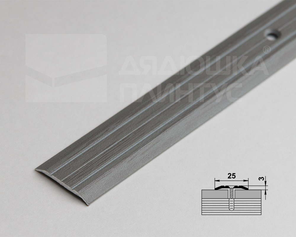 Порог одноуровневый ПС 01.2700.2R102 Ольха серая