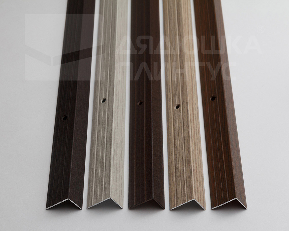 Порог угловой ПУ 03.1800.087 Дуб беленый