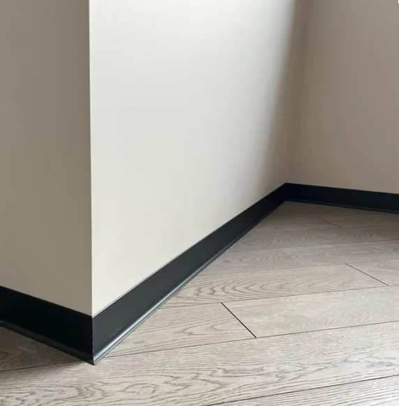 Плинтус алюминиевый Пл 60.2500.15к Черный