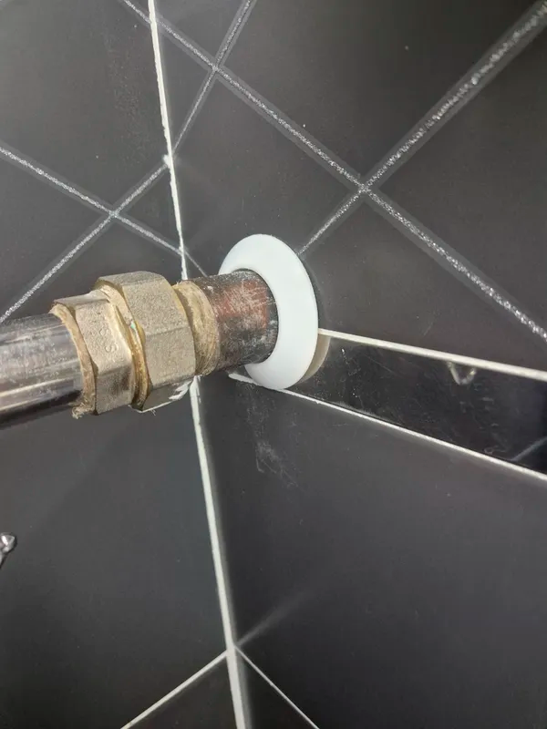 Розетта для труб ПВХ Cezar D22 M089 Белый