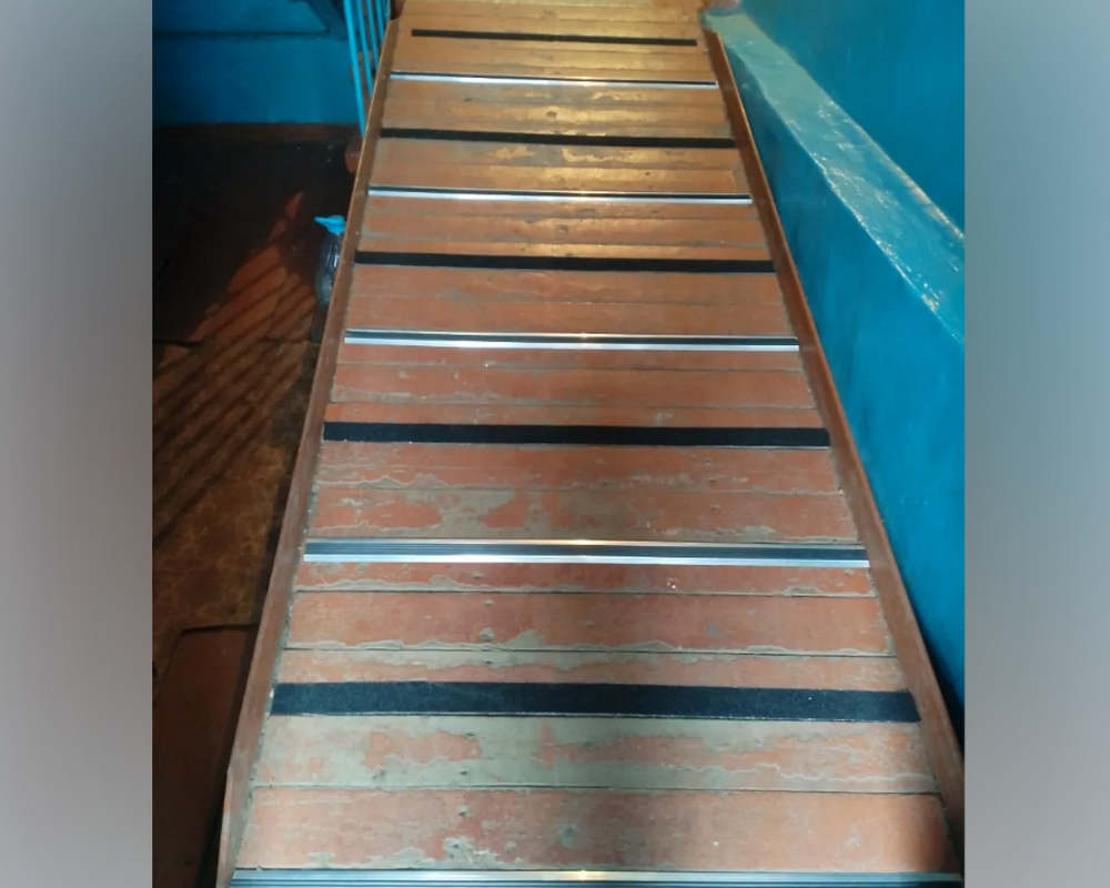 Порог одноуровневый ПС 08-1.2700.203 Шоколад