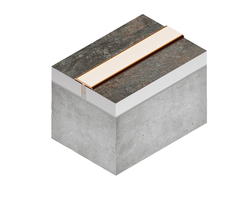 PVL67-04 Профиль Т-образный полукруглый латунь Антик бронза светлая 15мм х 2.7м