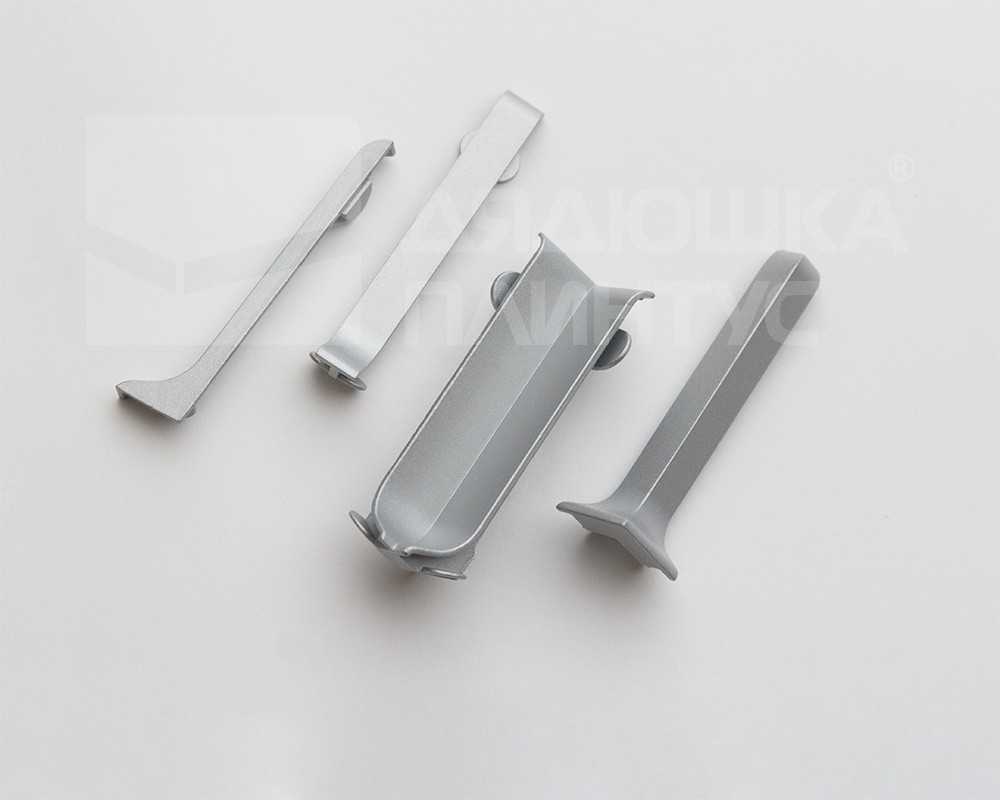 Заглушка для ПЛ-60 (лев) серебро/мат.