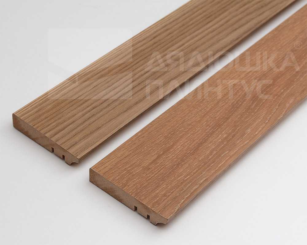 Плинтус МДФ Волшебная палочка. Гарден .206 Дуб коричневый