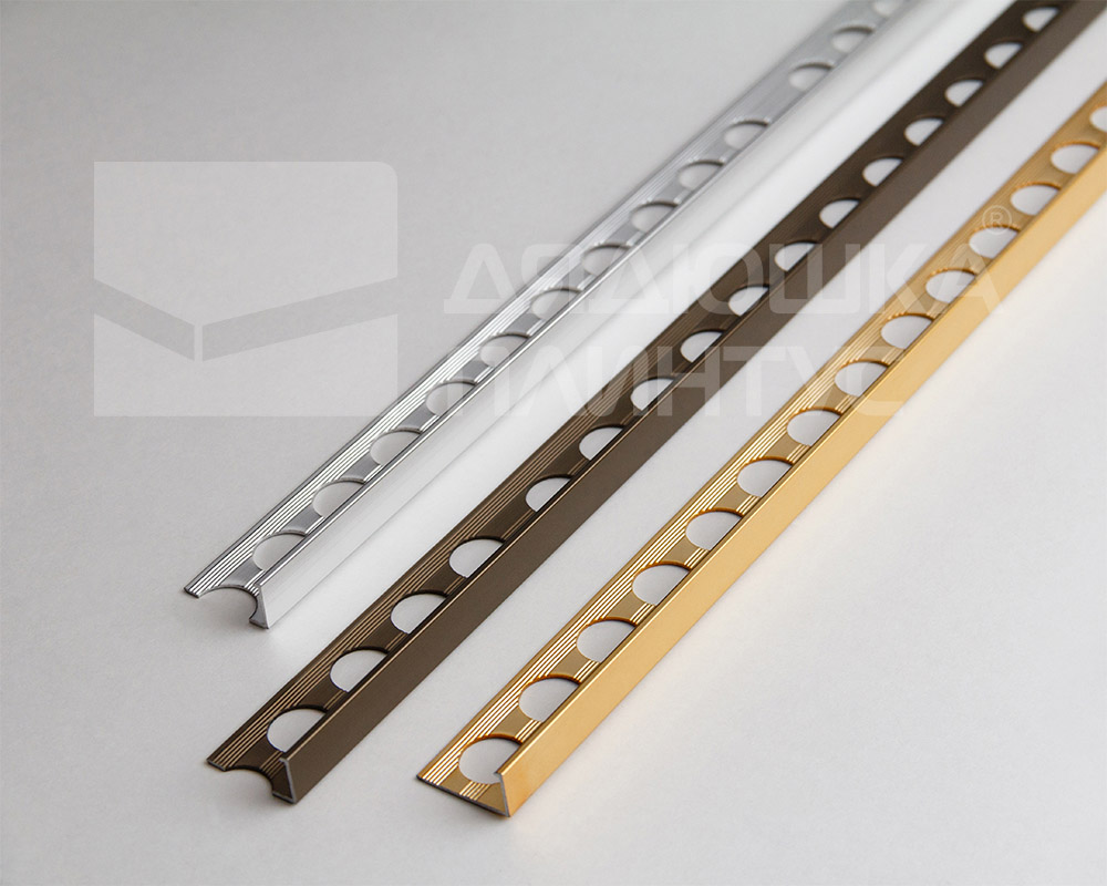 Профиль окантовочный ПК 01-6.2700.201л Серебро