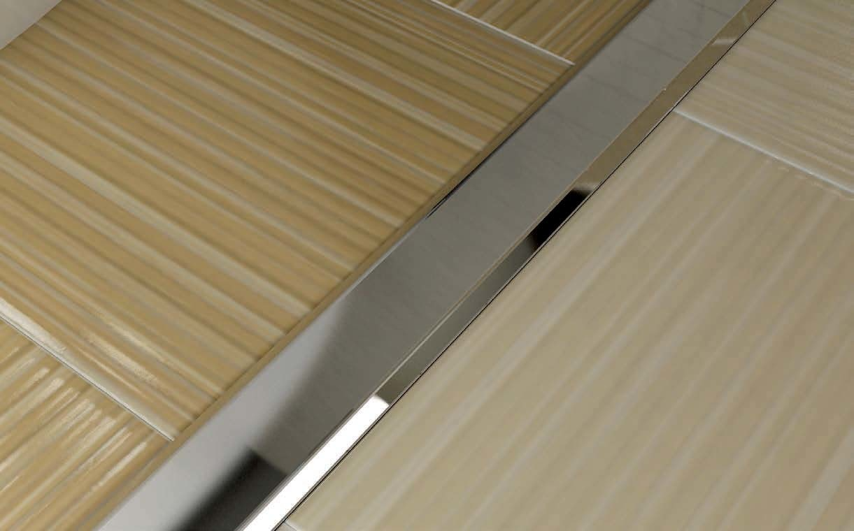 Профиль стыкоперекрывающий ПС 40НСП.900.001 Полированый