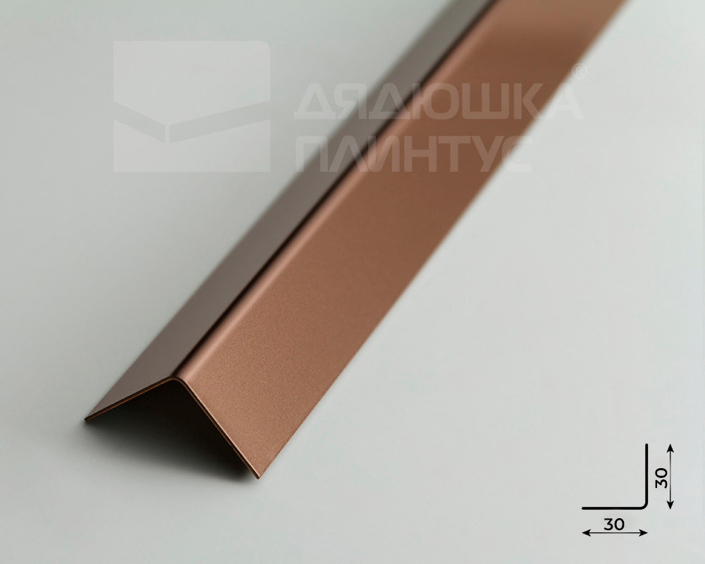 Профиль окантовочный ПУ 30НСМ(304).2700.004 2,7 м Бронза