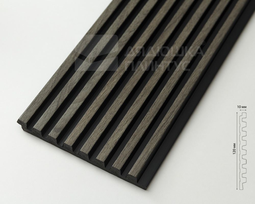 Панель вспененный полистирол  ГРЕЙС 3D RAIL EAST 120*2700 Тали