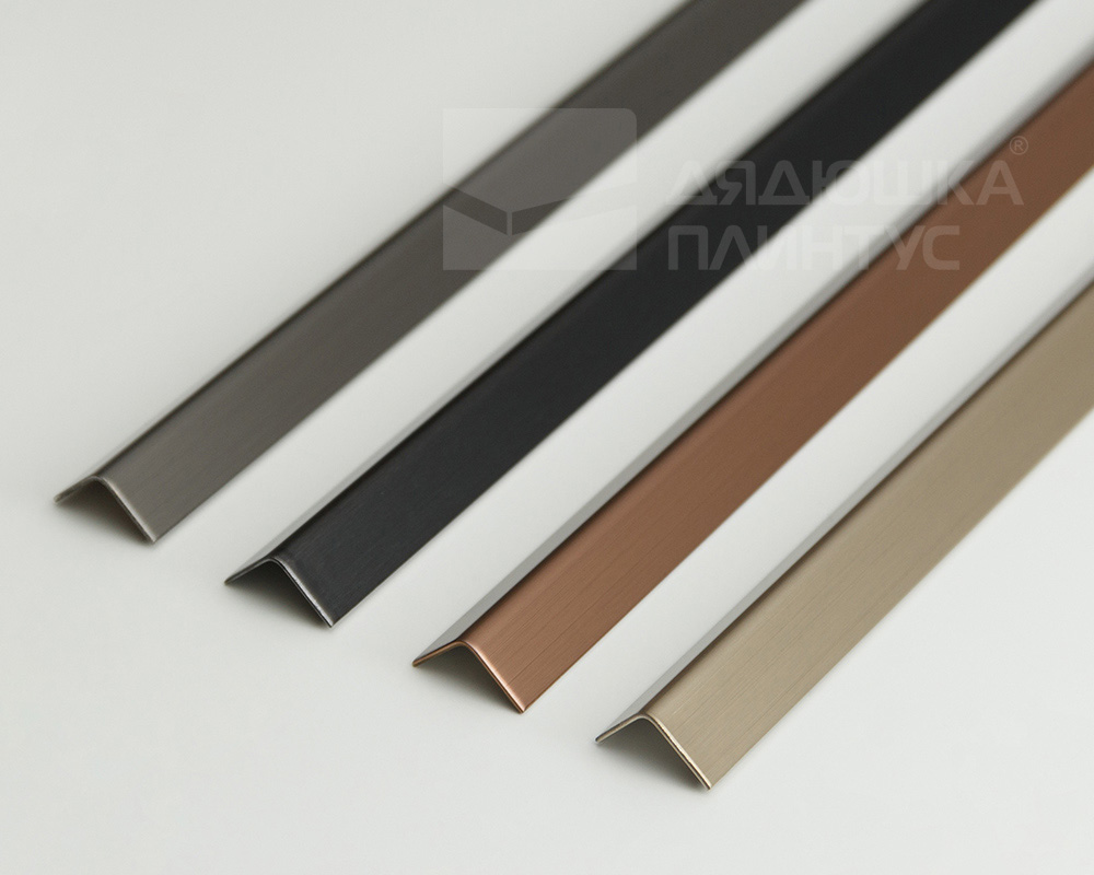 Профиль окантовочный ПУ 10НСВ(304).2700.015 2,7 м Черный