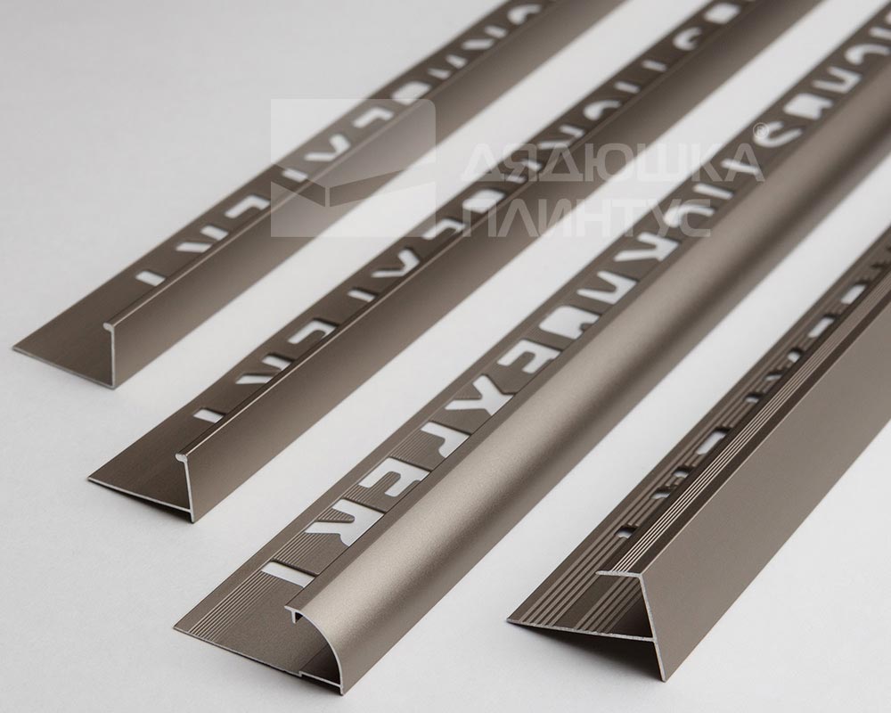 Профиль окантовочный Волшебная палочка Expert MSPKE 03-9.2700.042L 10мм 2,7м Шампань матовая