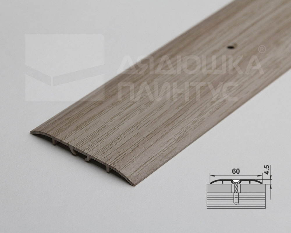 Порог одноуровневый ПС 07-1.900.054 0,9 м Клен северный