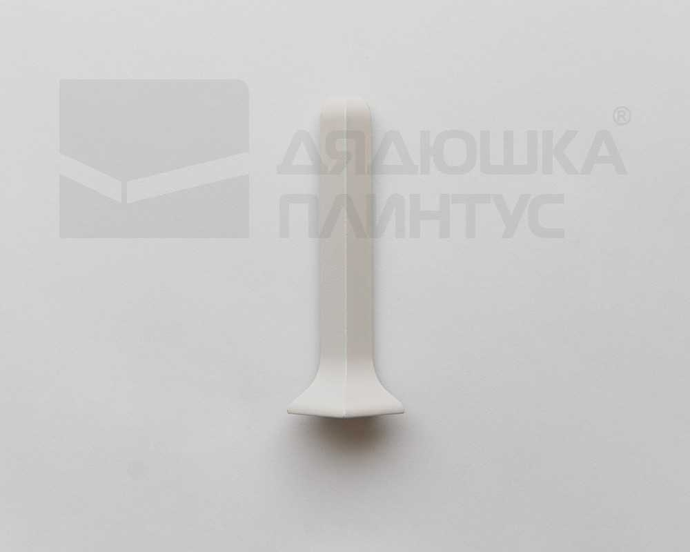 Угол наружный для ПЛ-60 белый муар.