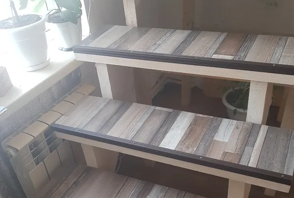 Порог угловой ПУ 01.1800.057 0,9 м Бетон айс