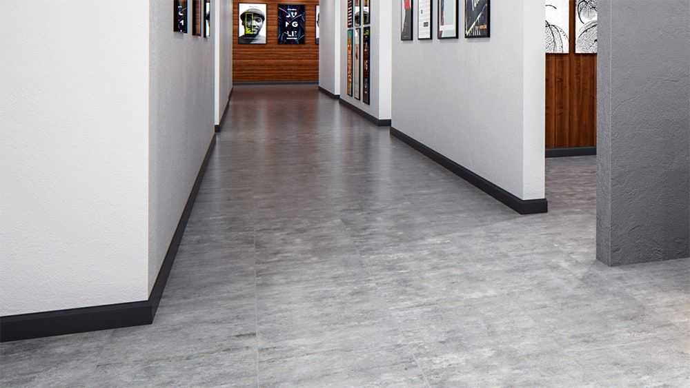 Плинтус МДФ Smartprofile Strong 80М Дуб Филадельфия коньяк