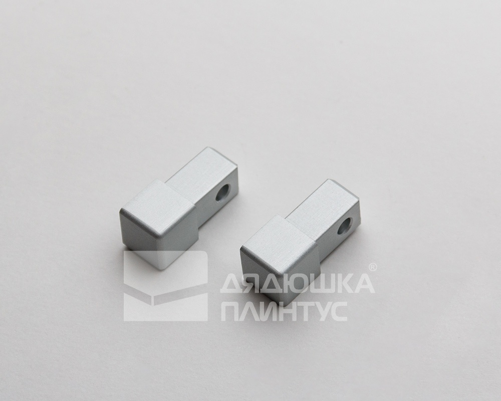 Капсула для прямоугол. профиля 10 мм Анод сер. CPJQSAA 10/2