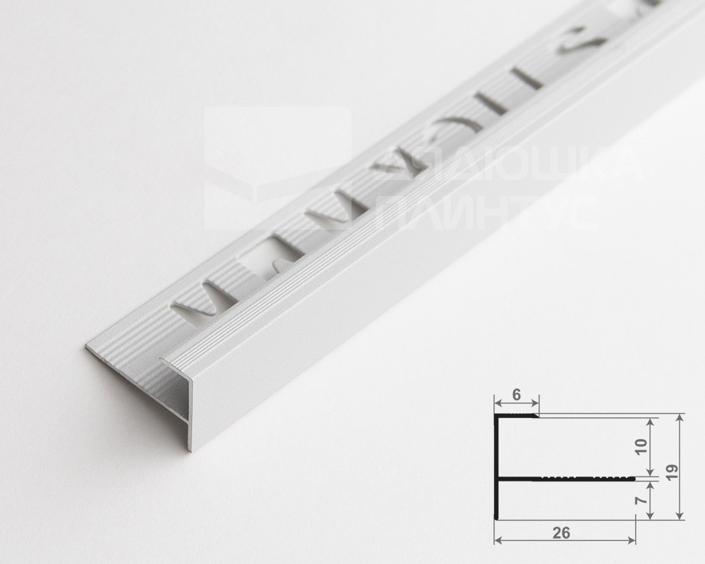 Профиль   окантовочный Волшебная палочка MSPK 13.2700.16 10мм 2,7м Белый