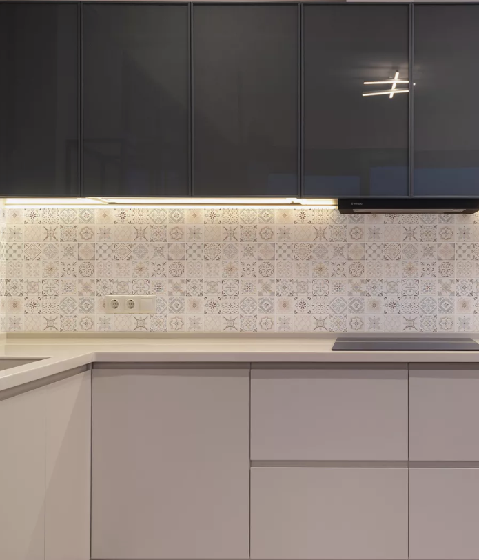 Панель ПВХ ГРЕЙС 973*492 10шт/уп Шестигранник Орхидеи. Цена указана за 4,8 м²