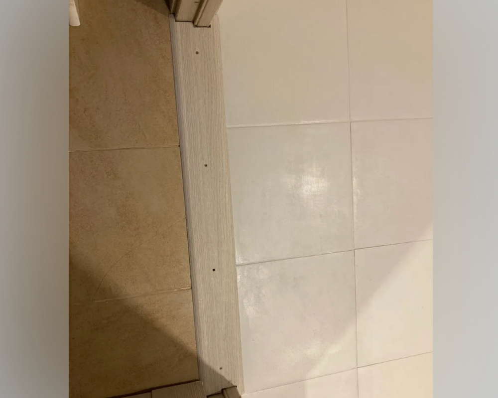 Порог одноуровневый ПС 05.900.056 0,9 м Бетон темный