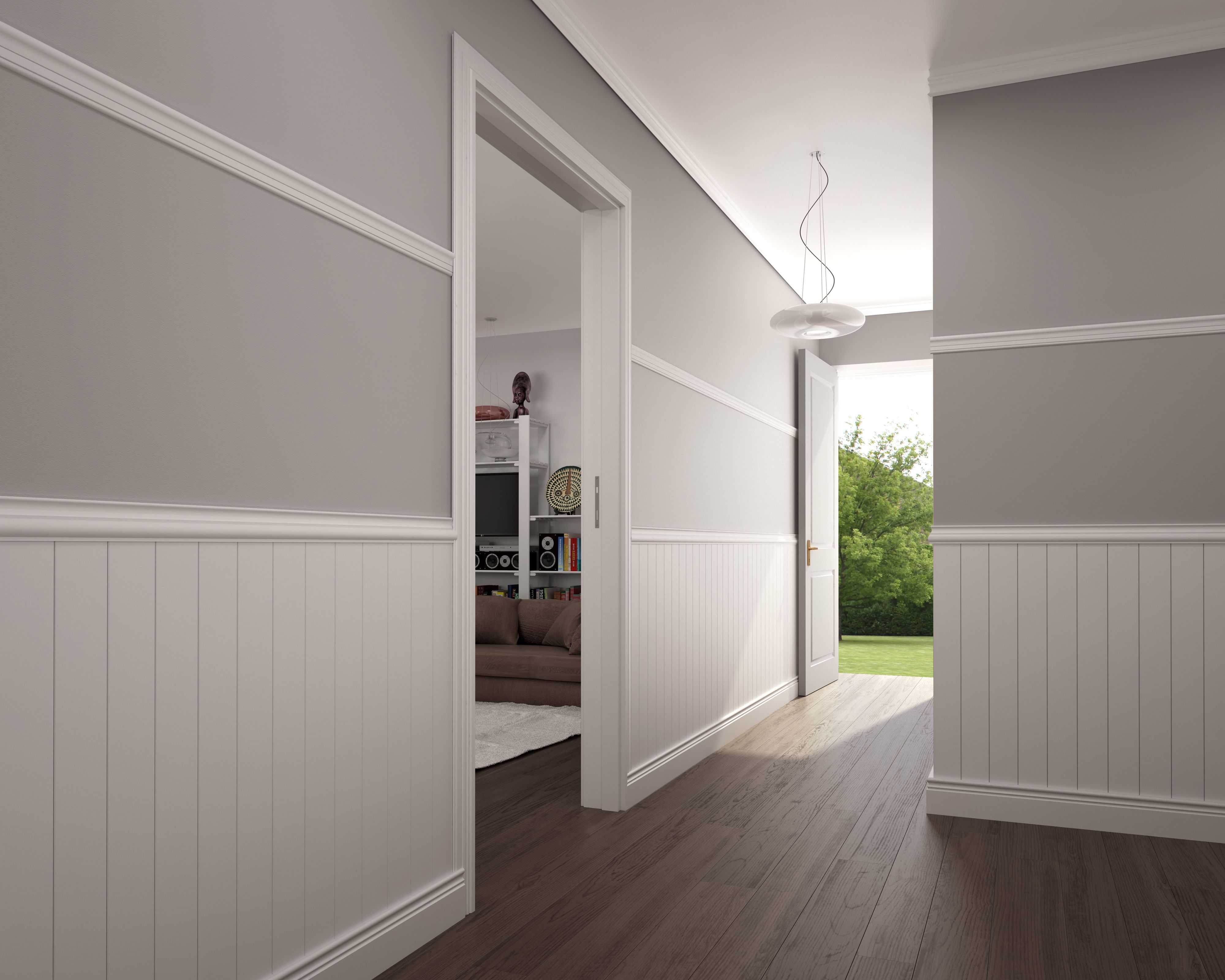 Плинтус МДФ Smartprofile Paint 82 Белый