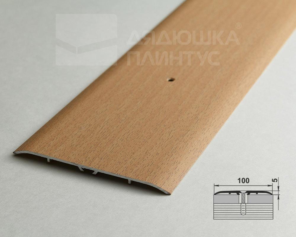 Порог одноуровневый ПС 05.900.043 Бук кантри