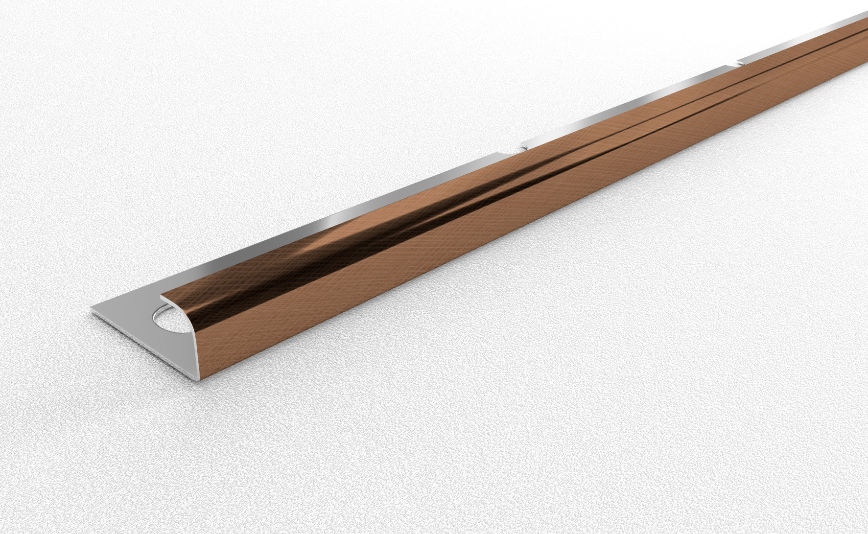 Профиль окантовочный ПК 13-10НСК(304).2700.004 2,7 м Бронза