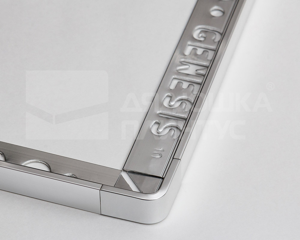 Капсула для ESA 100.91 угол L-образный 10мм. Глянцевое серебро