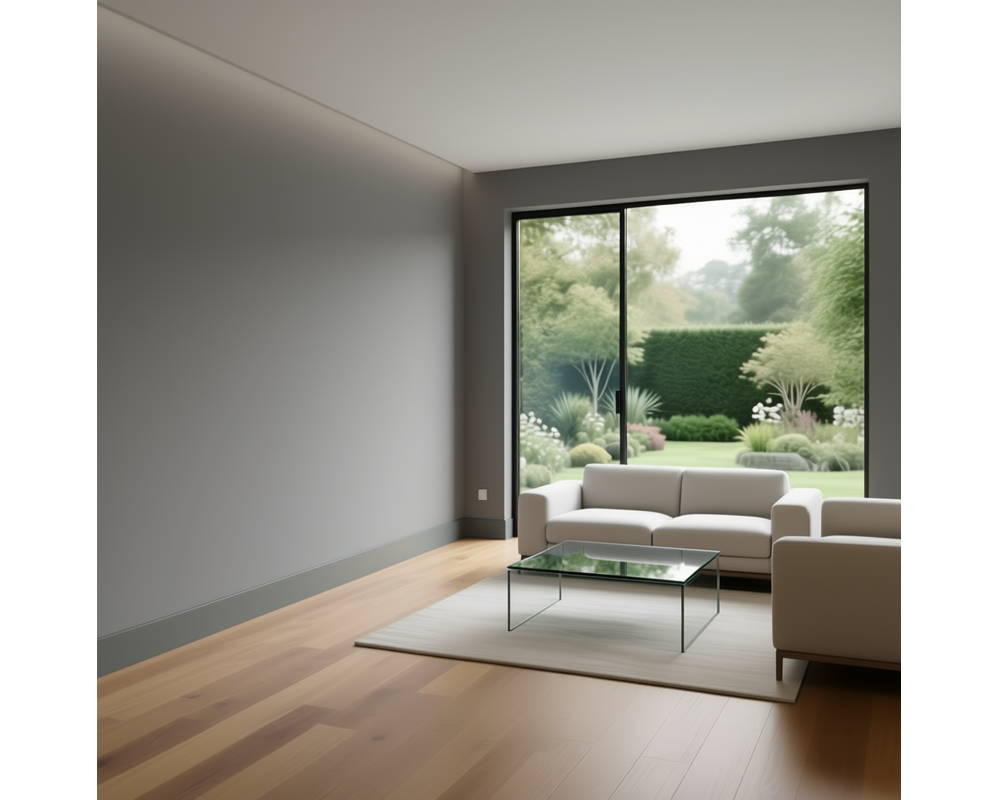 Плинтус ПОЛИСТИРОЛ HI WOOD B80B 80мм х 14мм х 2,0м. Окраска включена в стоимость