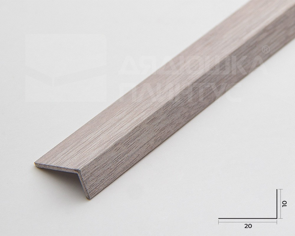 Угол декоративный 20х10 Уп 05-27.2700.5106 Ясень белый