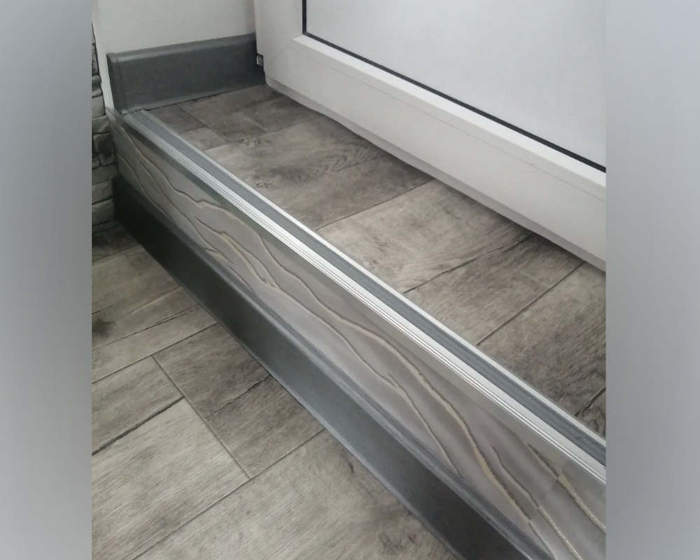 Порог одноуровневый ПС 08.1800.001ч Без покрытия