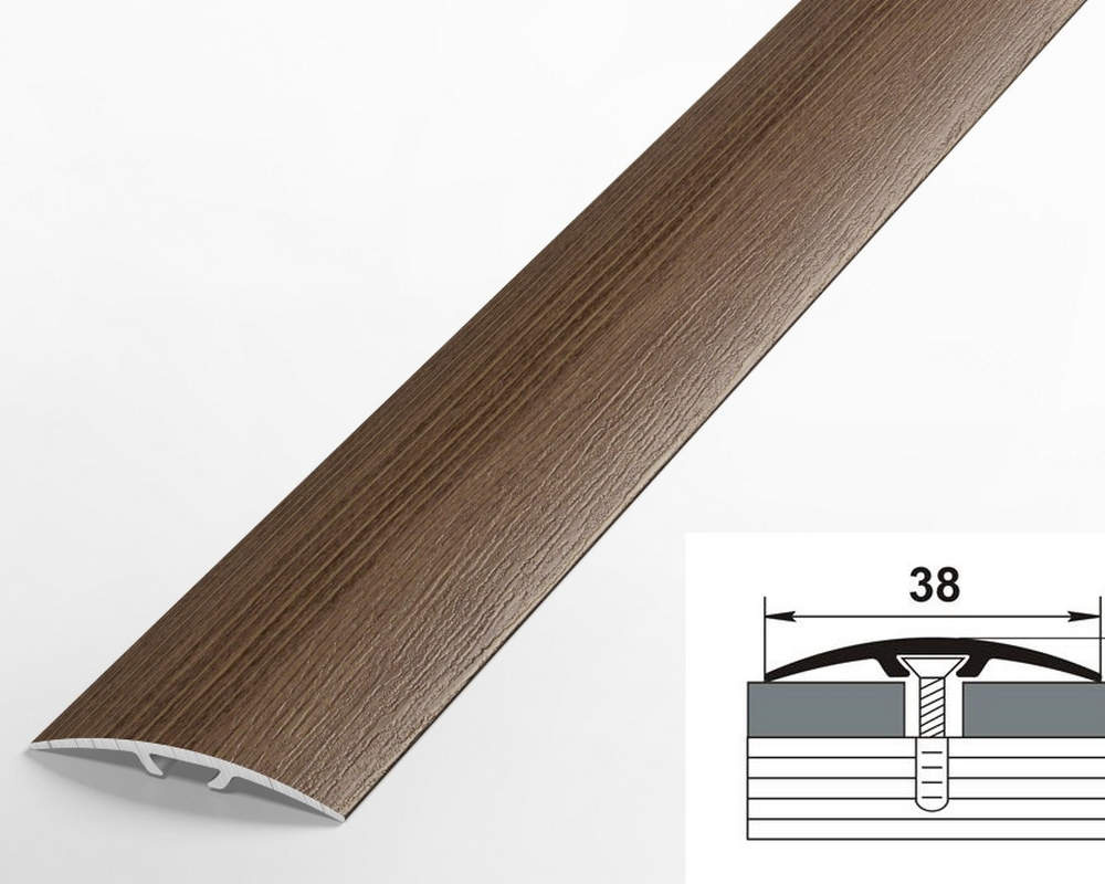Порог одноуровневый ЛС 04-3.2700.4061 Дуб мокко