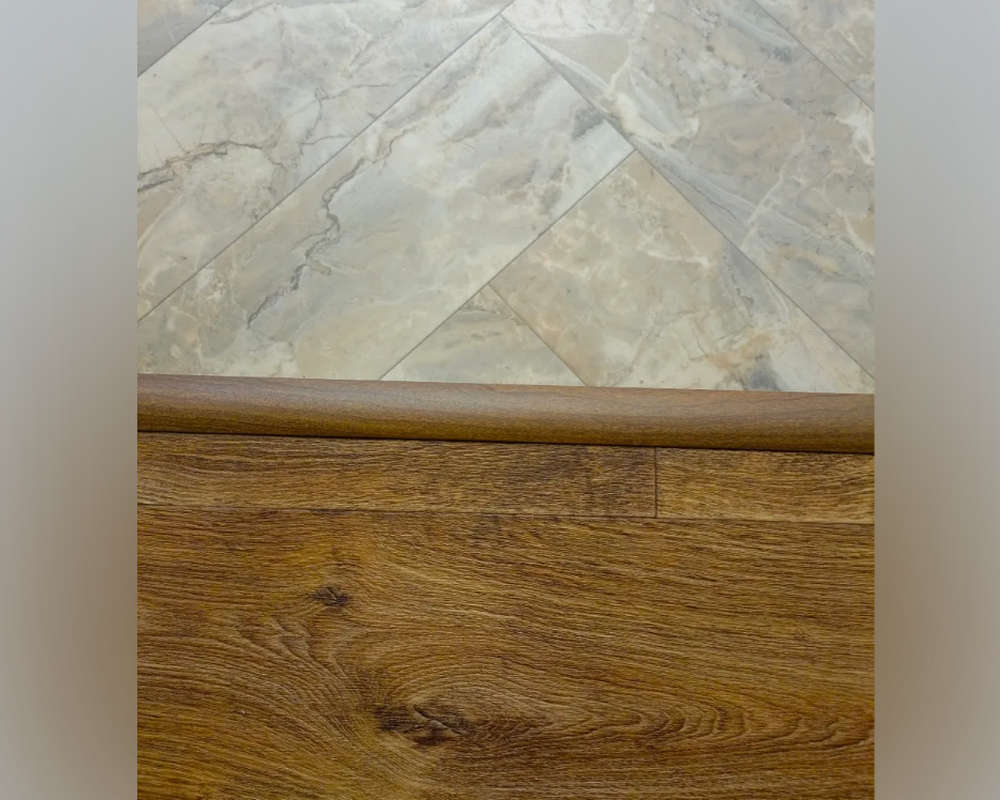 Порог одноуровневый ПС 04-3.1800.083н Бук натур