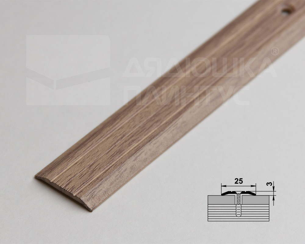 Порог одноуровневый ПС 01.2700.287 Дуб беленый