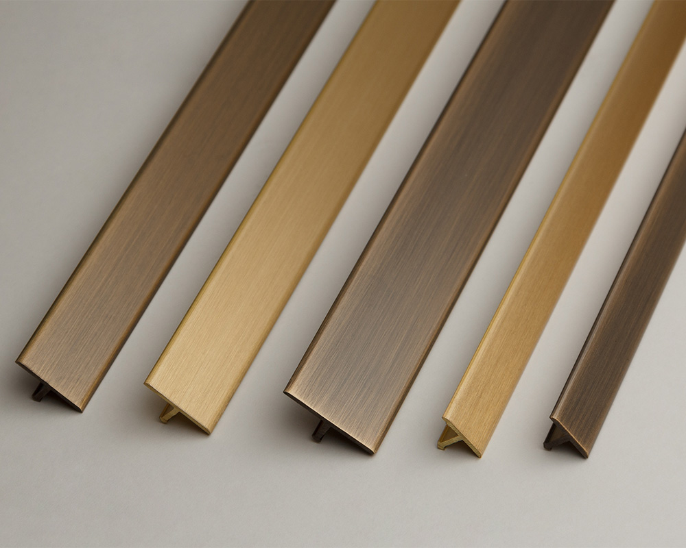 Профиль Т-образный латунь полированная 14мм 2,7м MSPCROL 149