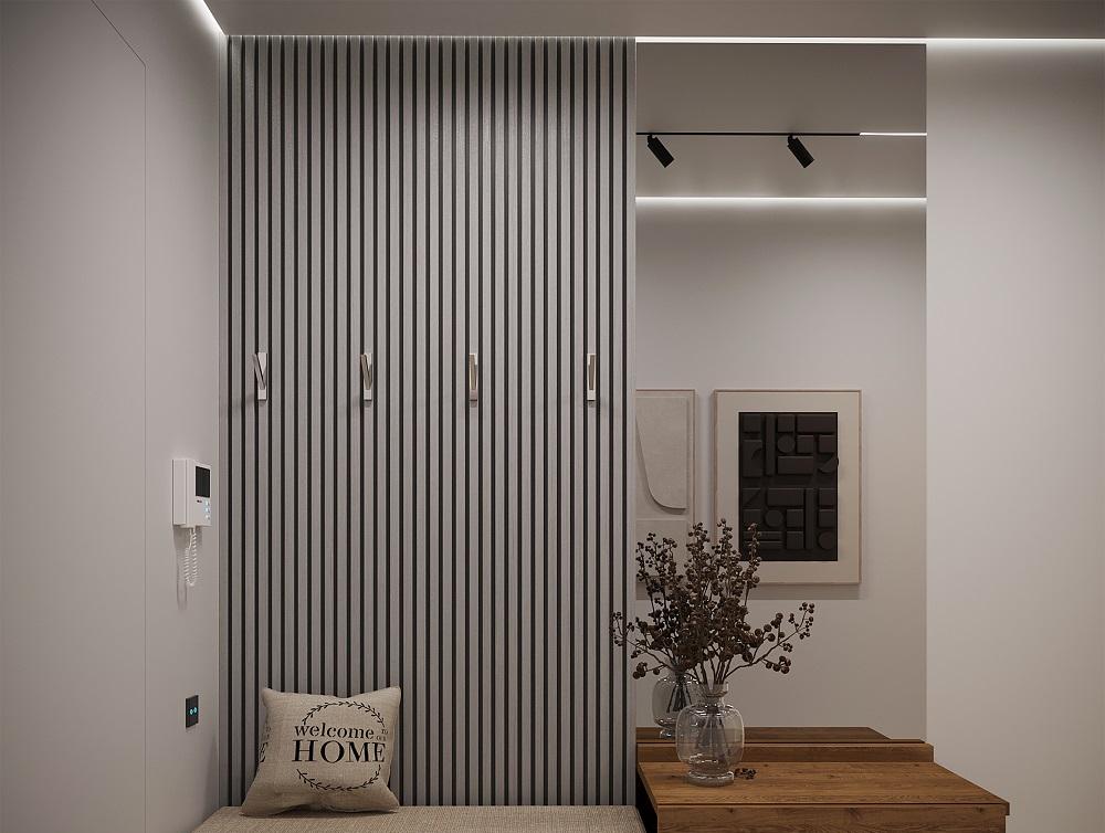 Рейка завершающая с монтажной планкой для панелей МДФ 2,75м L01/L02 Береза