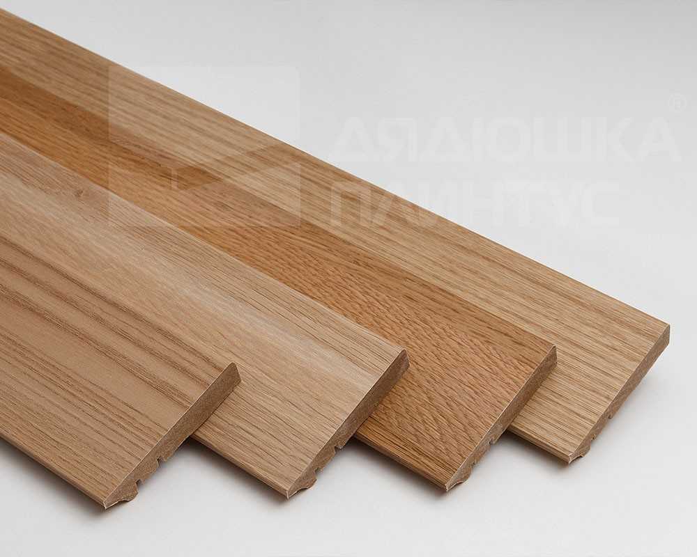 Плинтус МДФ Волшебная палочка Гарден 60 мм.206 Дуб коричневый