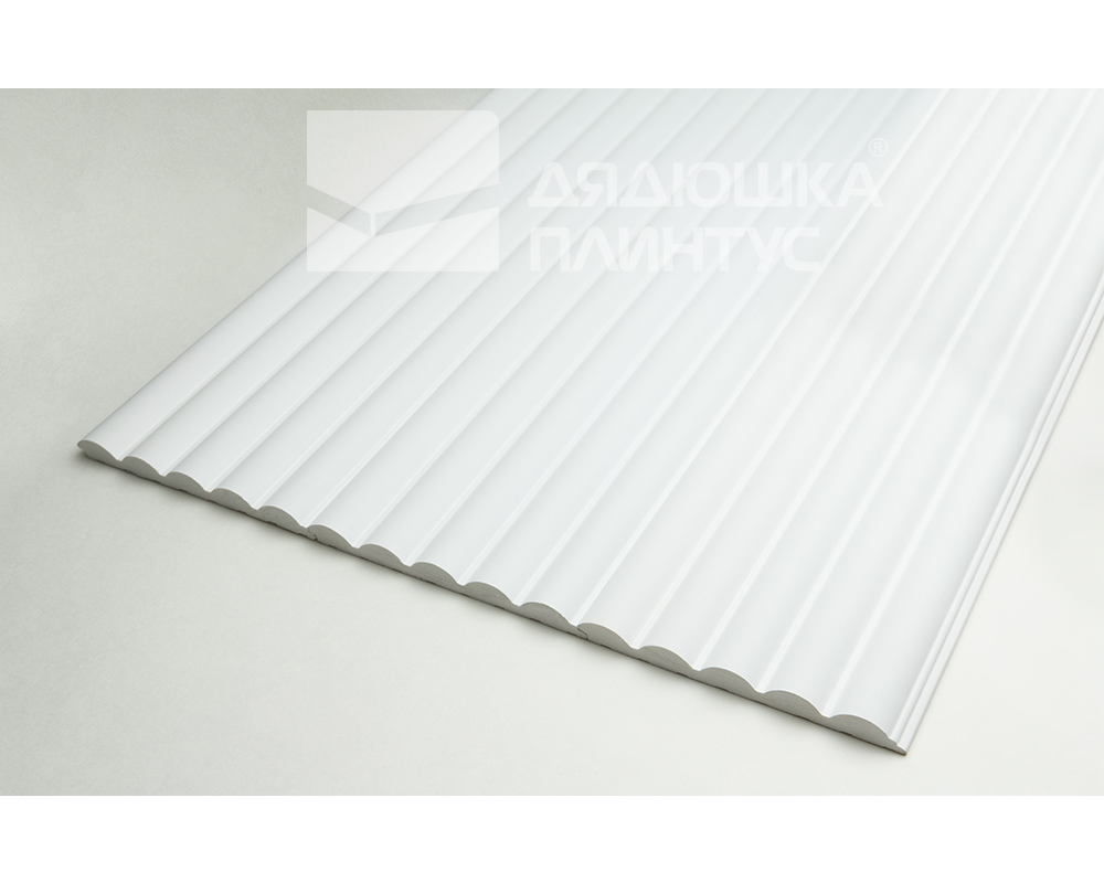 Стеновая панель 3D СОЛИД 4 UHD 07/130 130*2800 белая