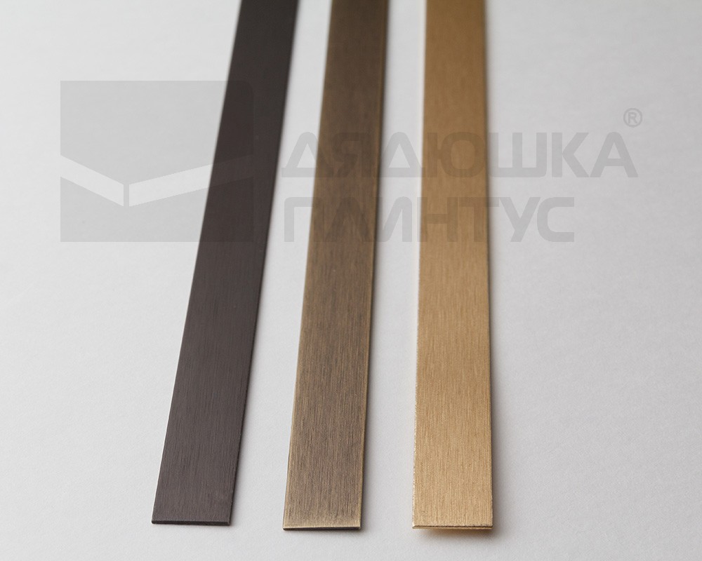 Полоса (латунь/шлифовка/лак, 3 000х15х1)