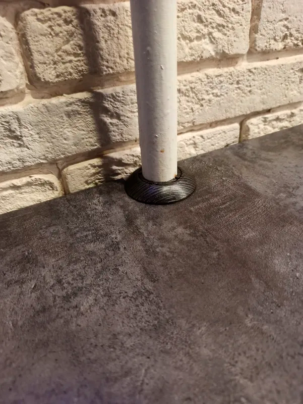 Обвод для труб 1/2 ПВХ ИДЕАЛ 22мм 291 Орех