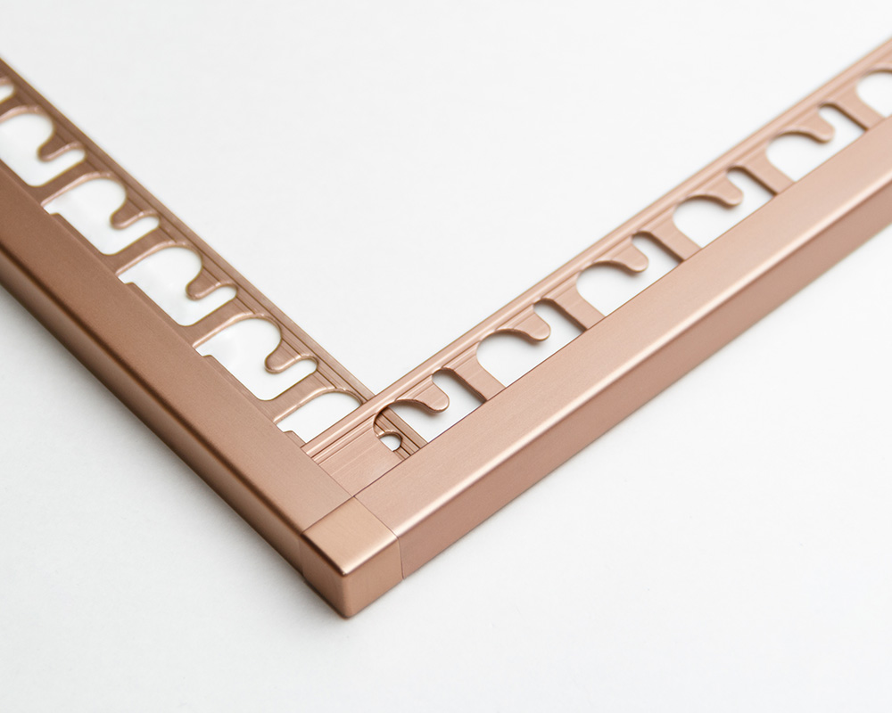 Капсула для прямоугол. профиля 10 мм Анод Медь. CPJQSAR 10/2