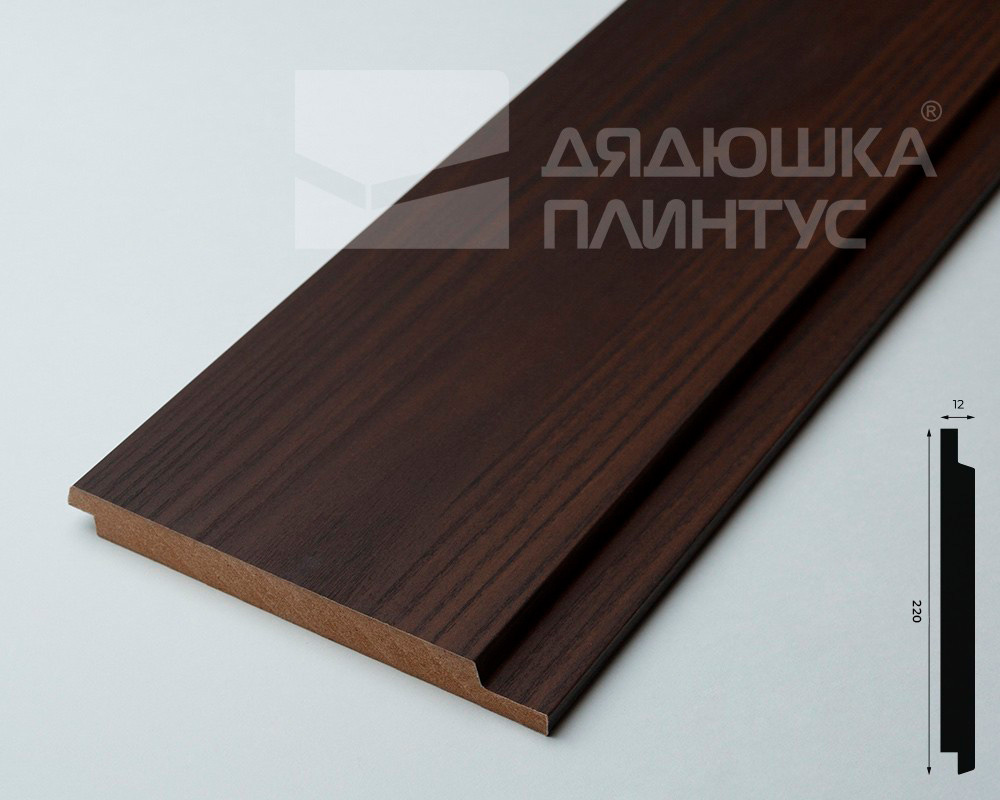 Панель МДФ ACUPAN 61.08.220503.94 плоская 12х220х2760 мм Эльм коричневый