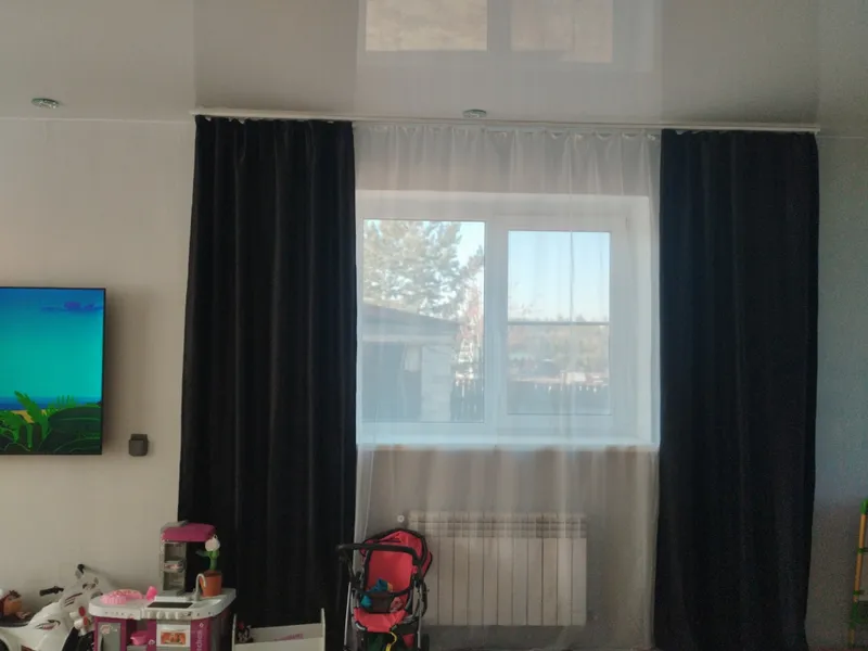 Карниз Шина комплект 2-х ряд ПВХ "Волшебная палочка" 3,4м