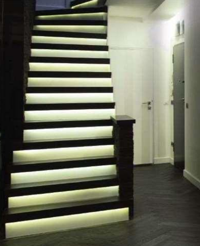 Профиль для ступени Genesis LED NLD118.81 11х22 2,8м Серебро матовое