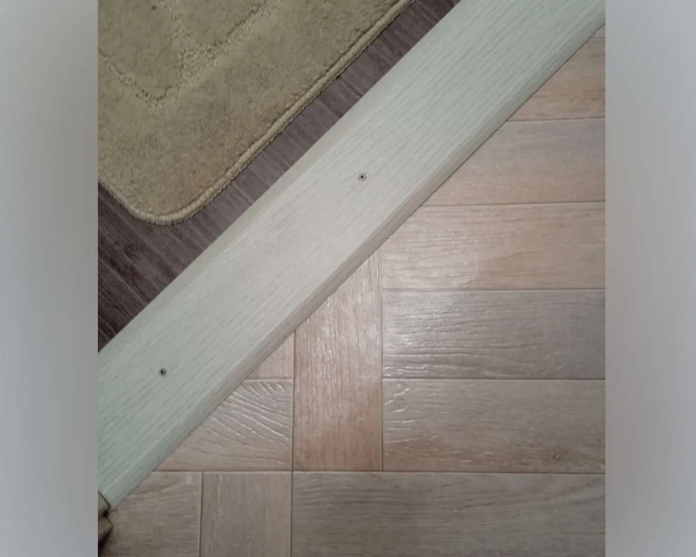 Порог одноуровневый ПС 18.2700.216 Белый матовый